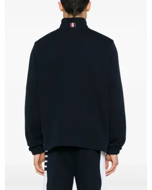 Thom Browne ファネルネック コットン スウェットシャツ - サムネイル4