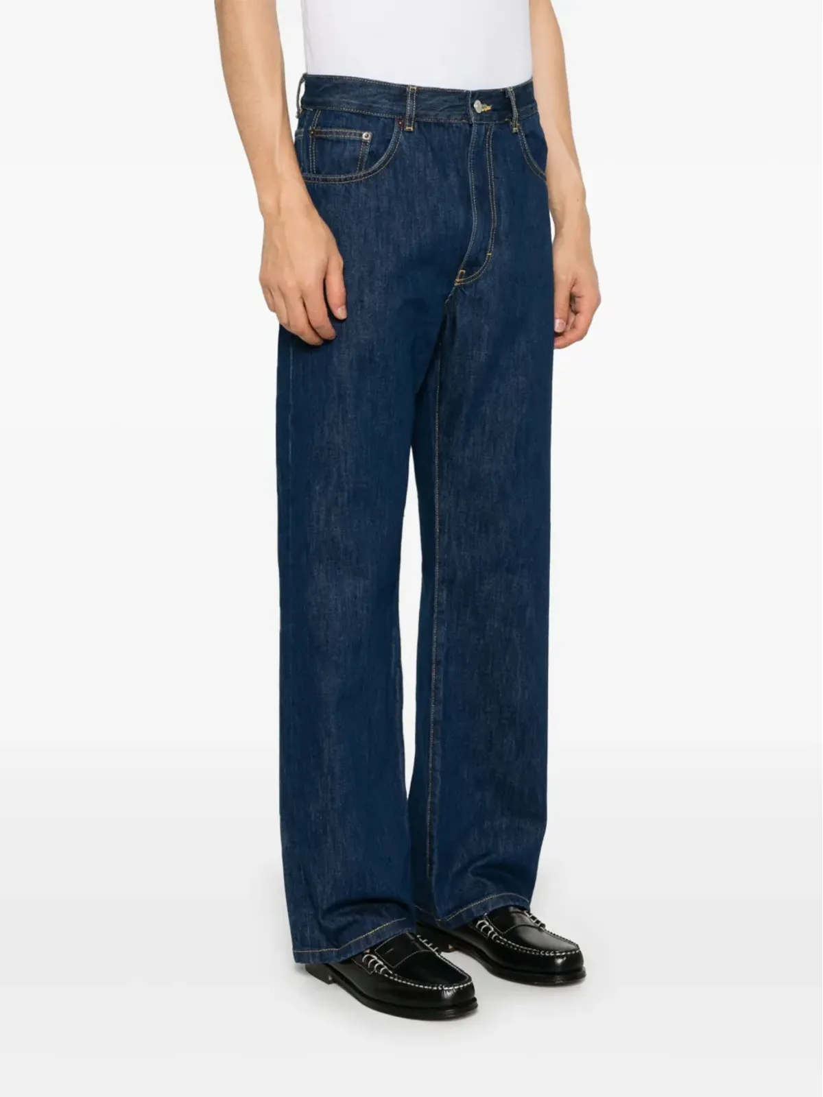Jeanerica Vega mid-rise straight-leg jeans - Blue - 画像3