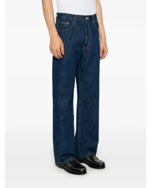 Jeanerica Vega mid-rise straight-leg jeans - Blue - サムネイル3