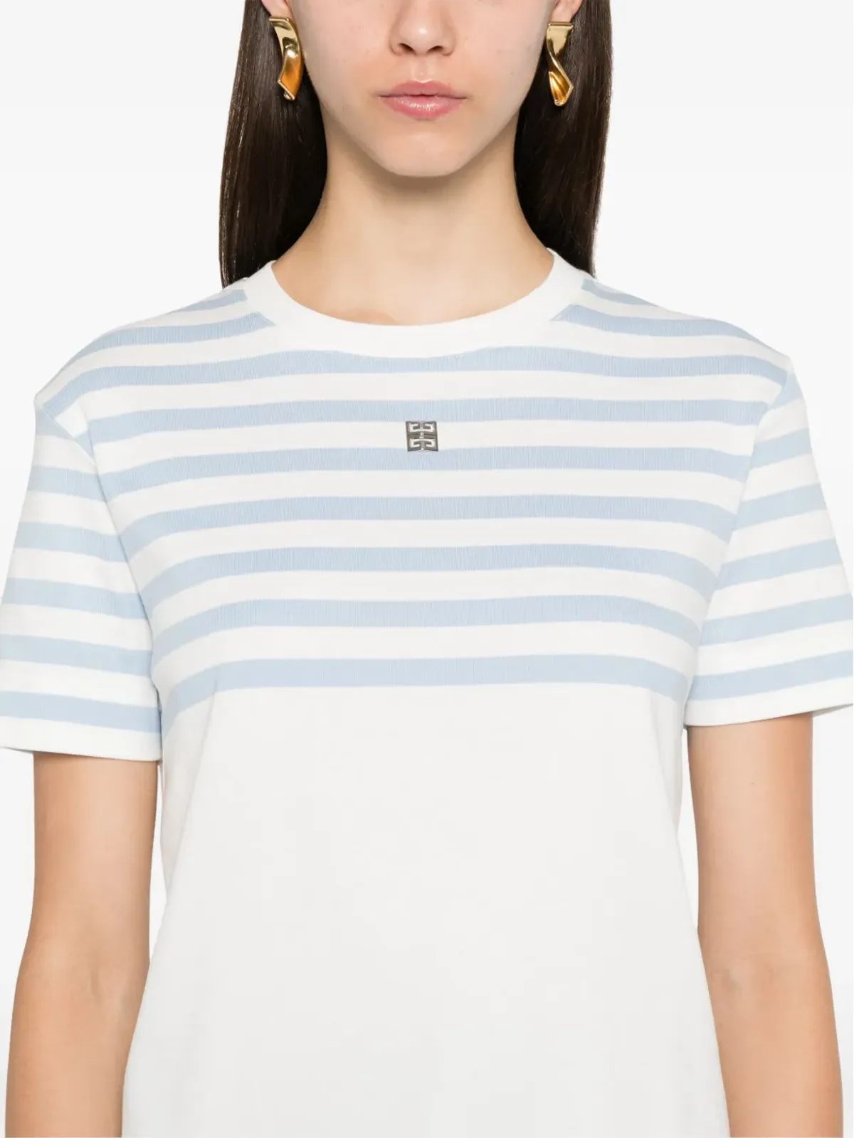 Givenchy 4GプレートTシャツ - ホワイト - 画像5
