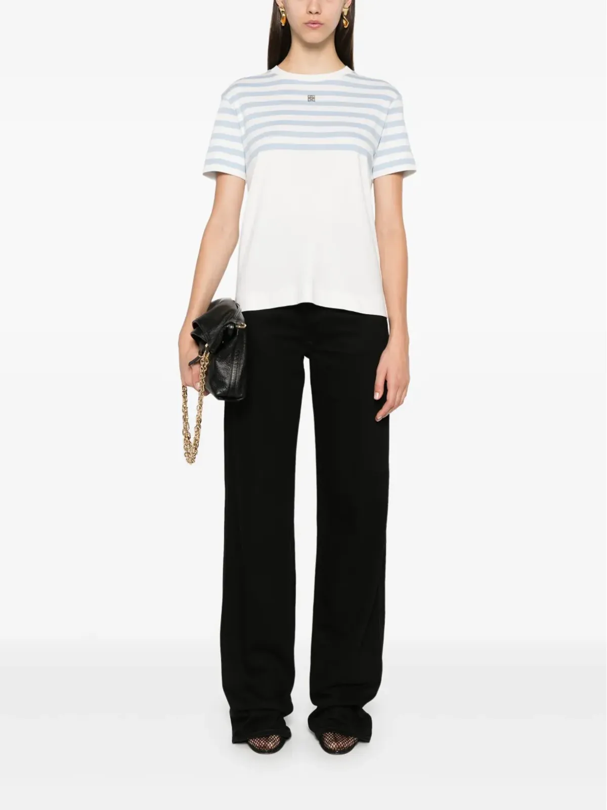 Givenchy 4GプレートTシャツ - ホワイト - 画像2