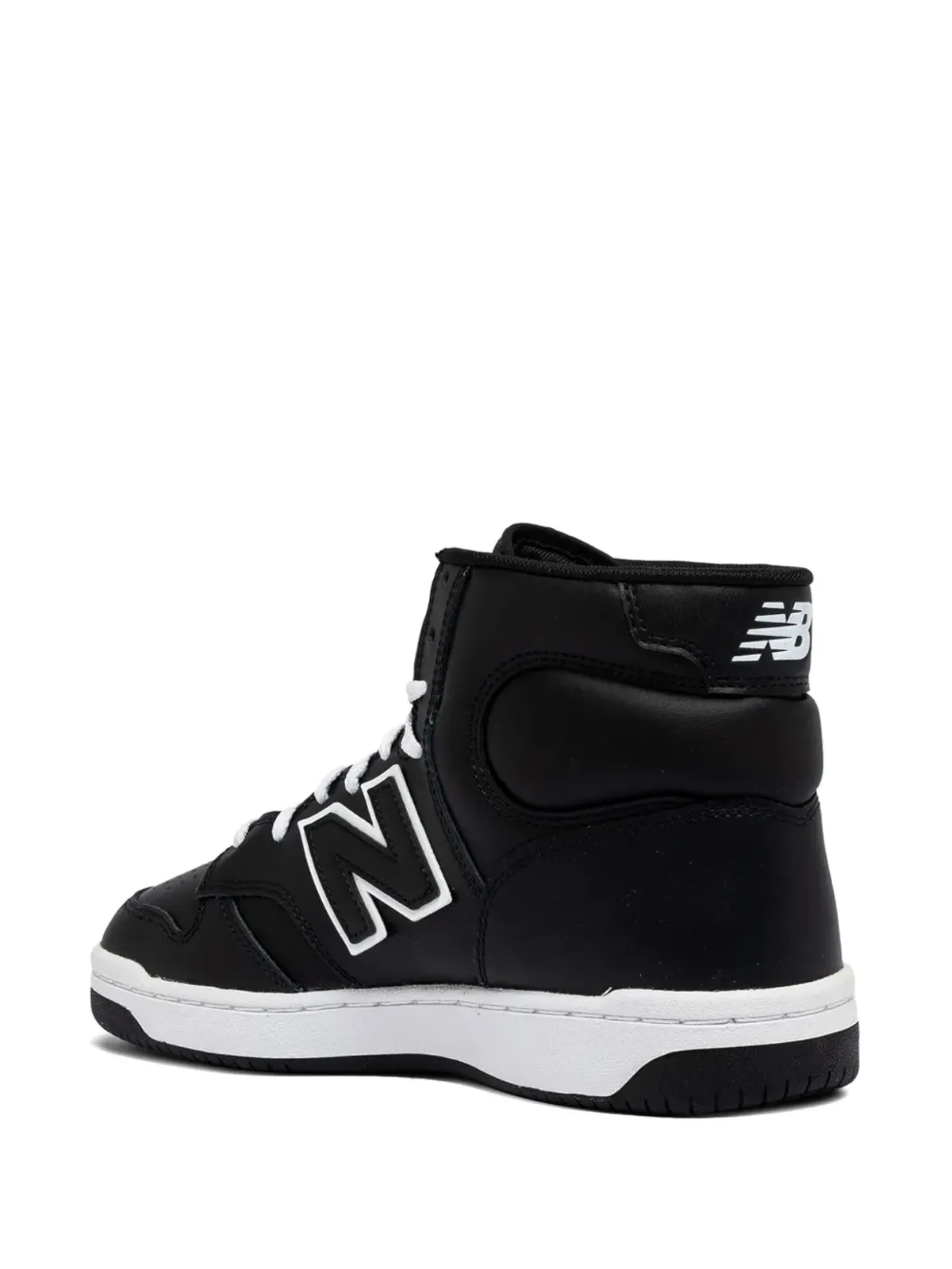 New Balance ハイトップスニーカー ブラック - 画像3
