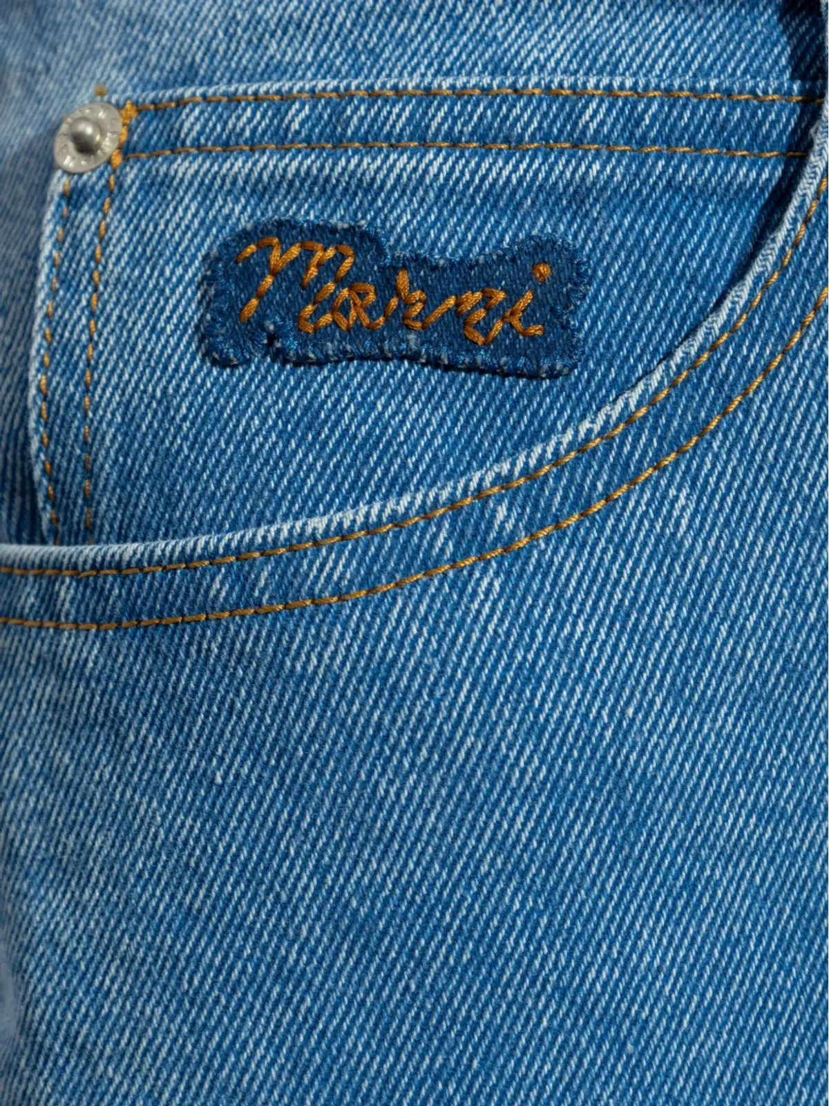 Marni ミッドライズ テーパードジーンズ - 画像5