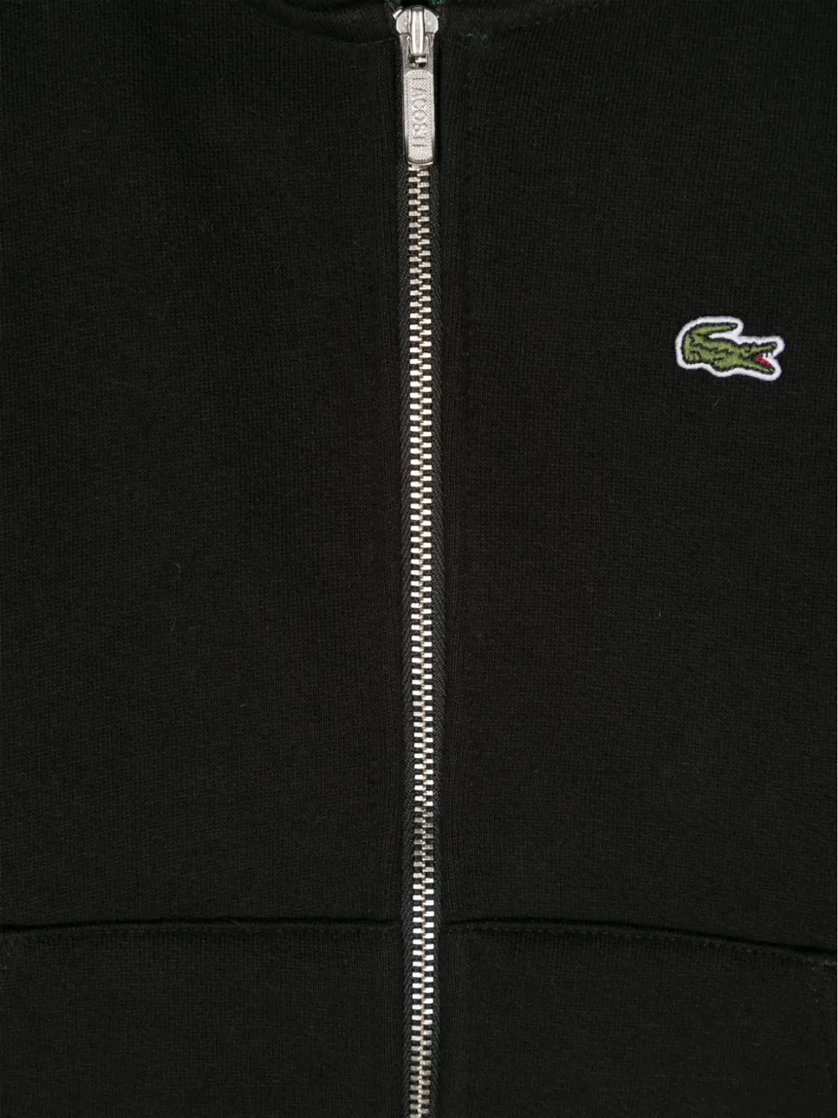 Lacoste Kids クロコダイルパッチ ジップアップパーカー - 画像3