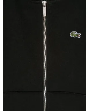 Lacoste Kids クロコダイルパッチ ジップアップパーカー - サムネイル3
