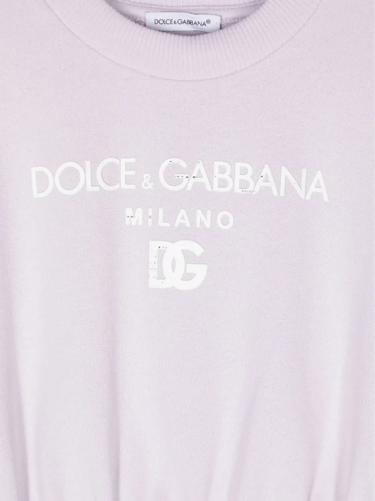 Dolce & Gabbana Kids ロゴプリント ドレス - 画像3