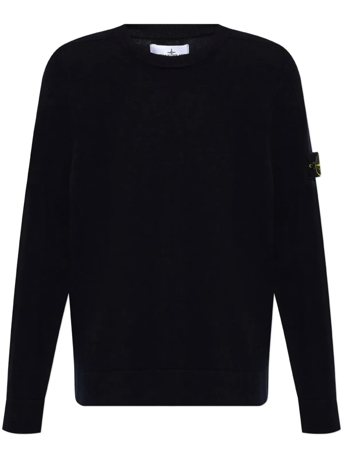 Stone Island コンパスモチーフ ウール スウェットシャツ - ブルー - 画像1
