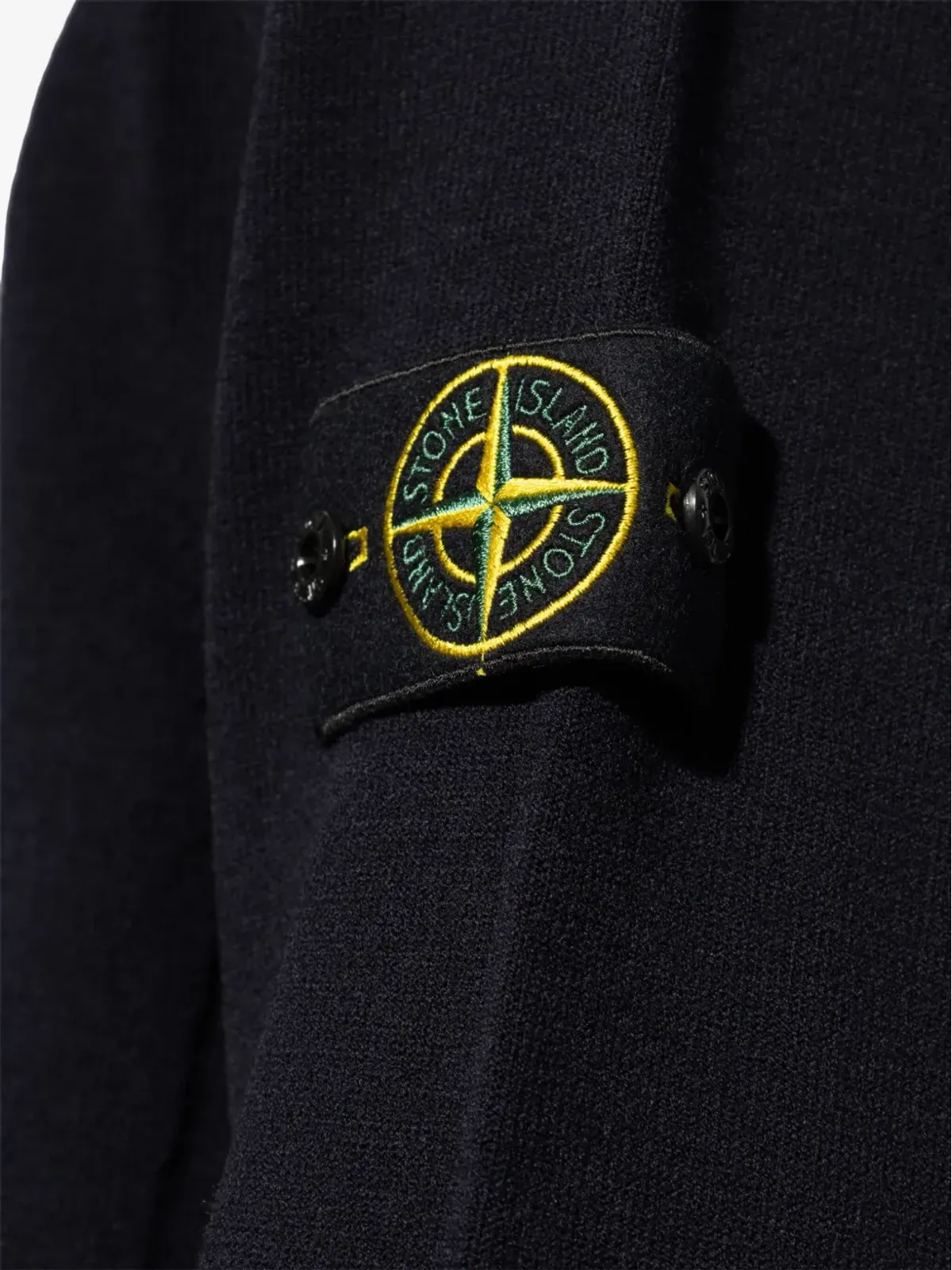 Stone Island コンパスモチーフ ウール スウェットシャツ - ブルー - 画像5