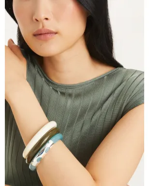 Tory Burch 樹脂バングルセット - ブルー - サムネイル4