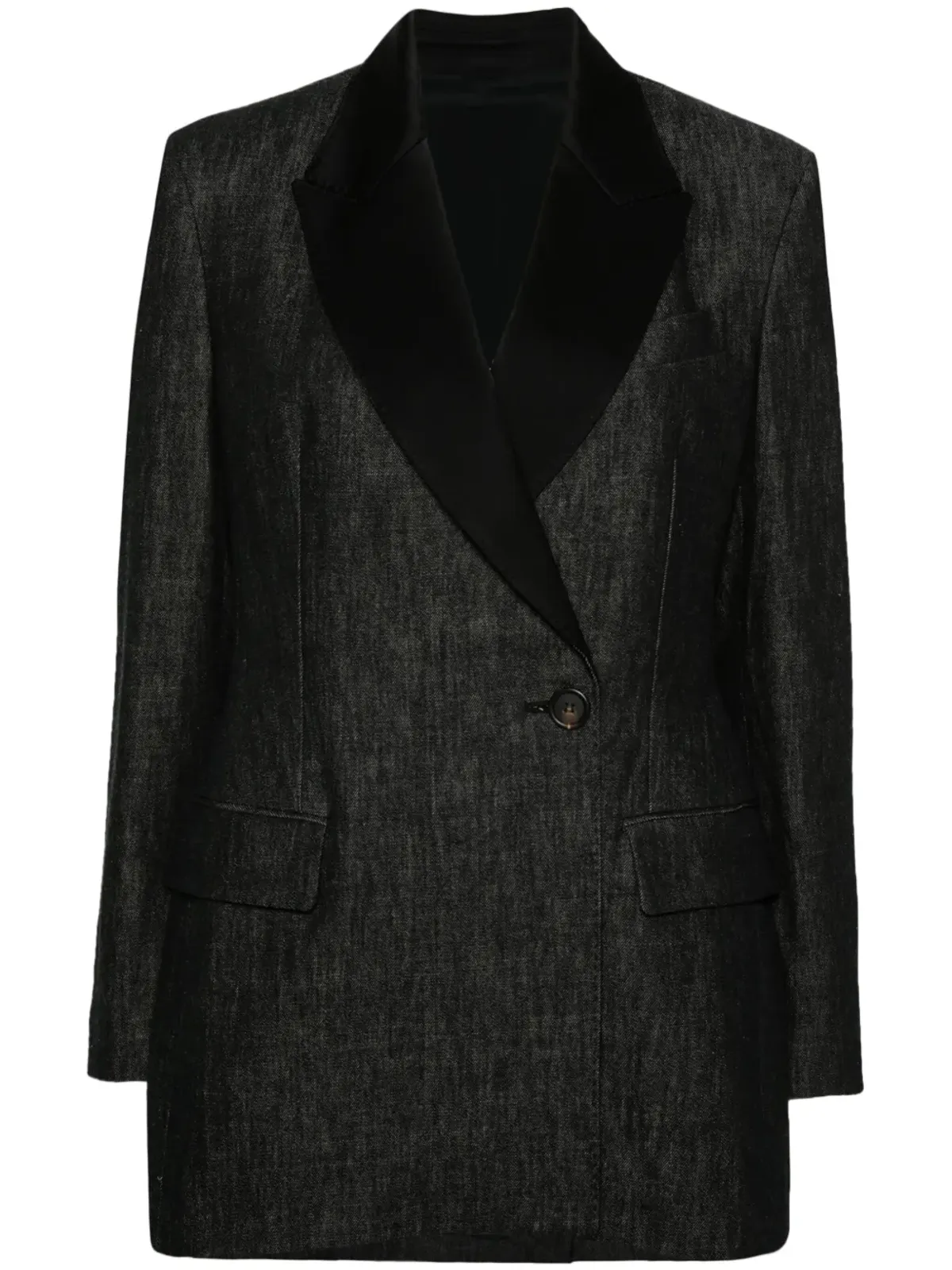 Brunello Cucinelli ダブルブレスト デニム ブレザー - 画像1
