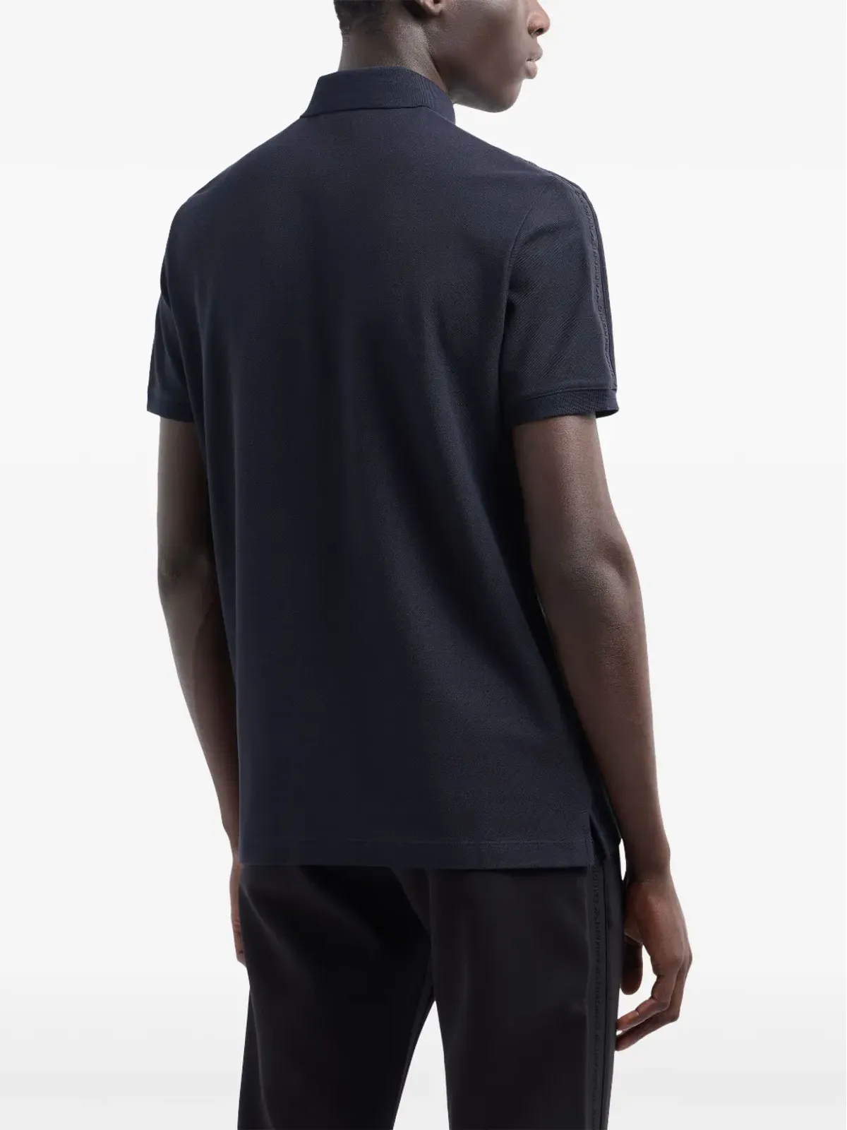Emporio Armani ロゴテープ ポロシャツ - 画像3