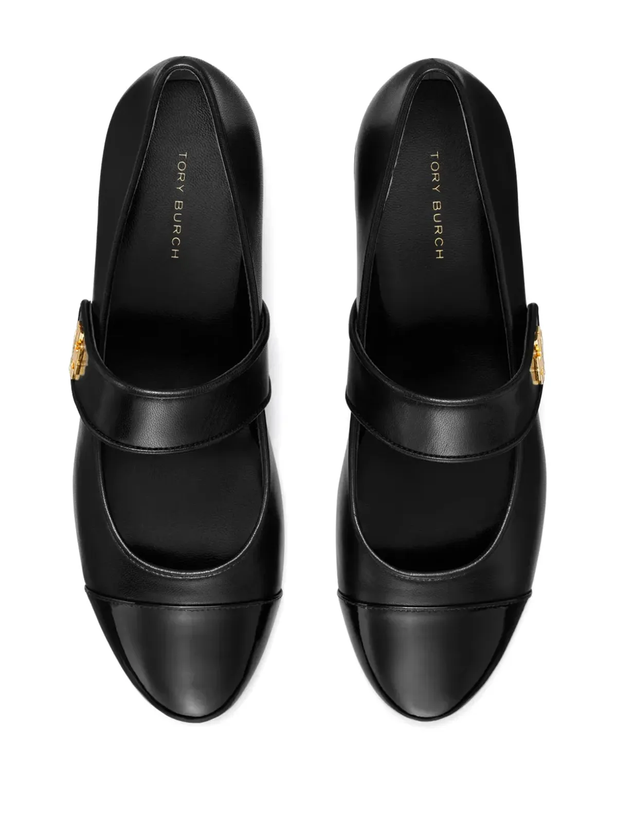 Tory Burch 25mm マリージェーン バレエシューズ ブラック - 画像4