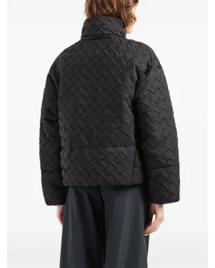 Emporio Armani バスケット編み ハイネック ジャケット - サムネイル3