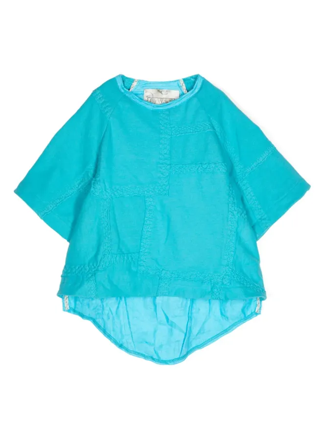 By Walid By Walid パッチワークコットンTシャツの商品画像