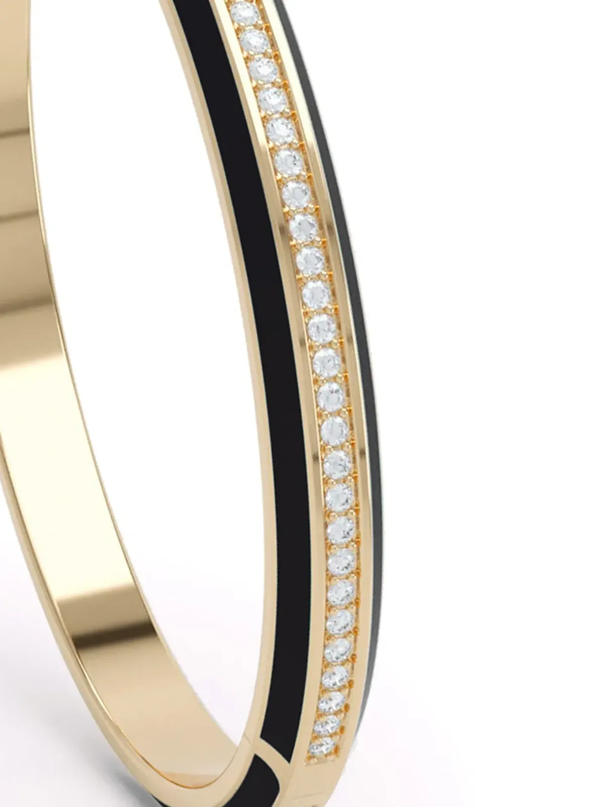 LOEV 18kt イエローゴールド エタニティ ダイヤモンド ブレスレット - 画像2