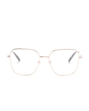 Jimmy Choo Eyewear メガネ ピンク - サムネイル1