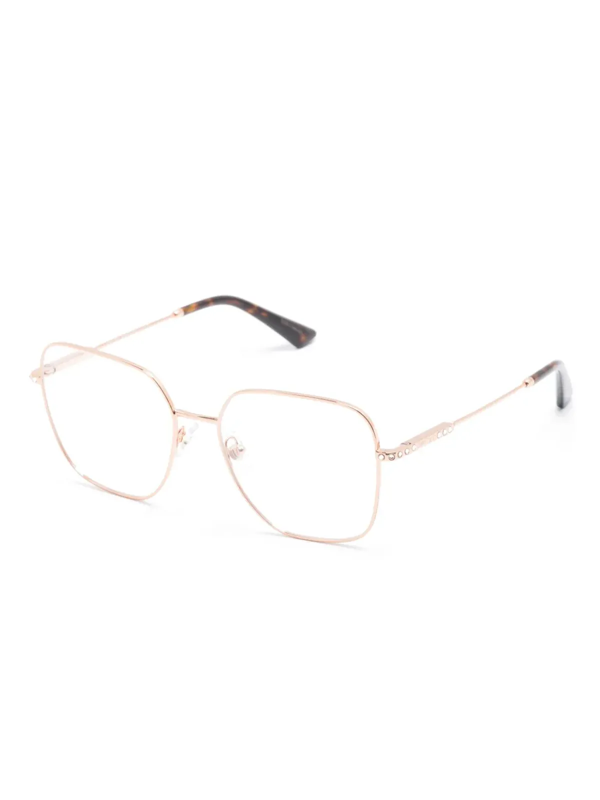 Jimmy Choo Eyewear メガネ ピンク - 画像2