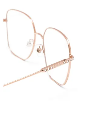 Jimmy Choo Eyewear メガネ ピンク - サムネイル3