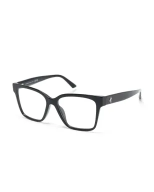 Jimmy Choo Eyewear グリッターオーバーサイズフレーム メガネ - サムネイル2