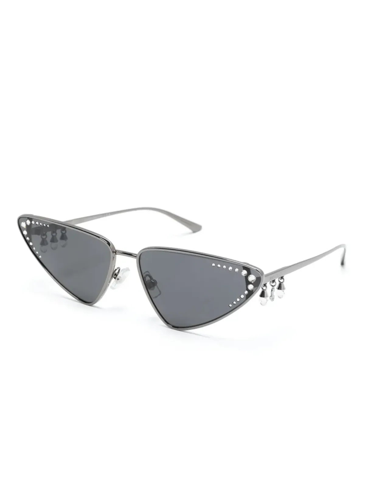 Jimmy Choo Eyewear JC2001B cat-eye sunglasses - Silver - 画像2