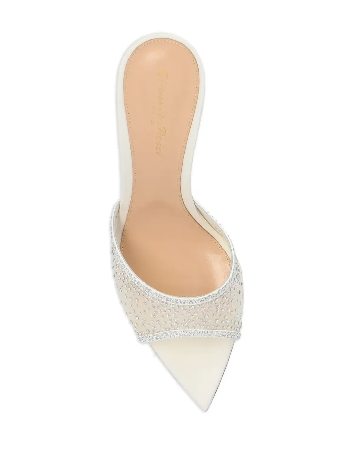 Gianvito Rossi Rania 85mm レザー サンダル - ホワイト - 画像4