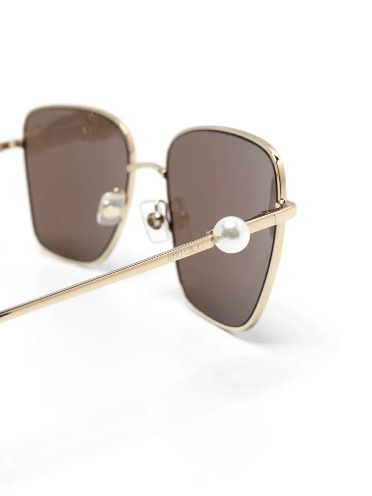 Jimmy Choo Eyewear スクエアフレーム サングラス - 画像3