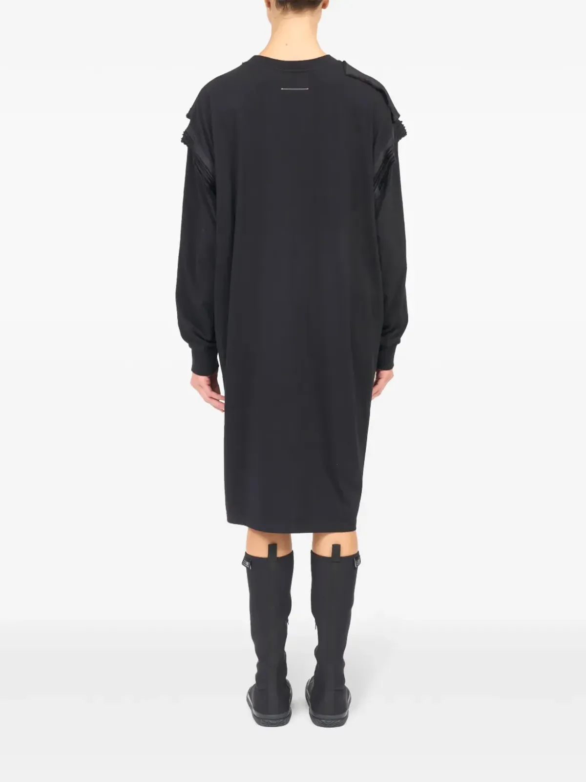 MM6 Maison Margiela ロングスリーブミディドレス - 画像4