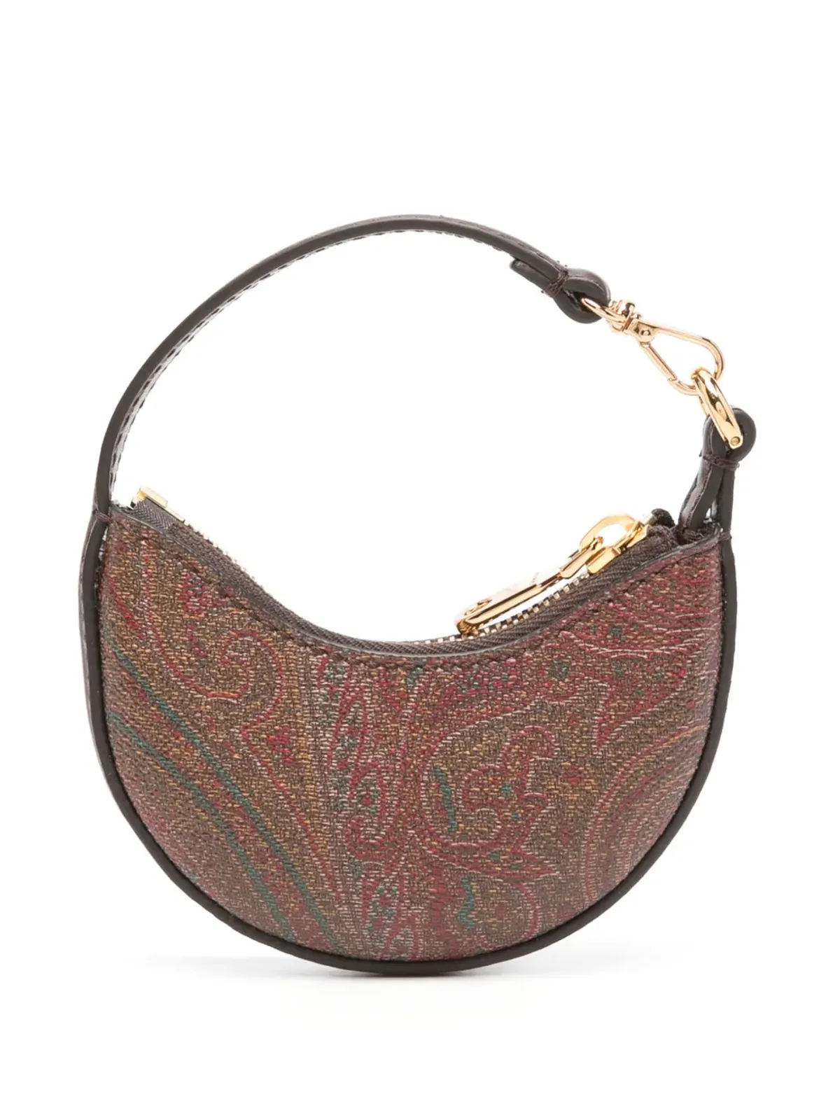 ETRO ペイズリープリント ミニバッグ ブラウン - 画像2