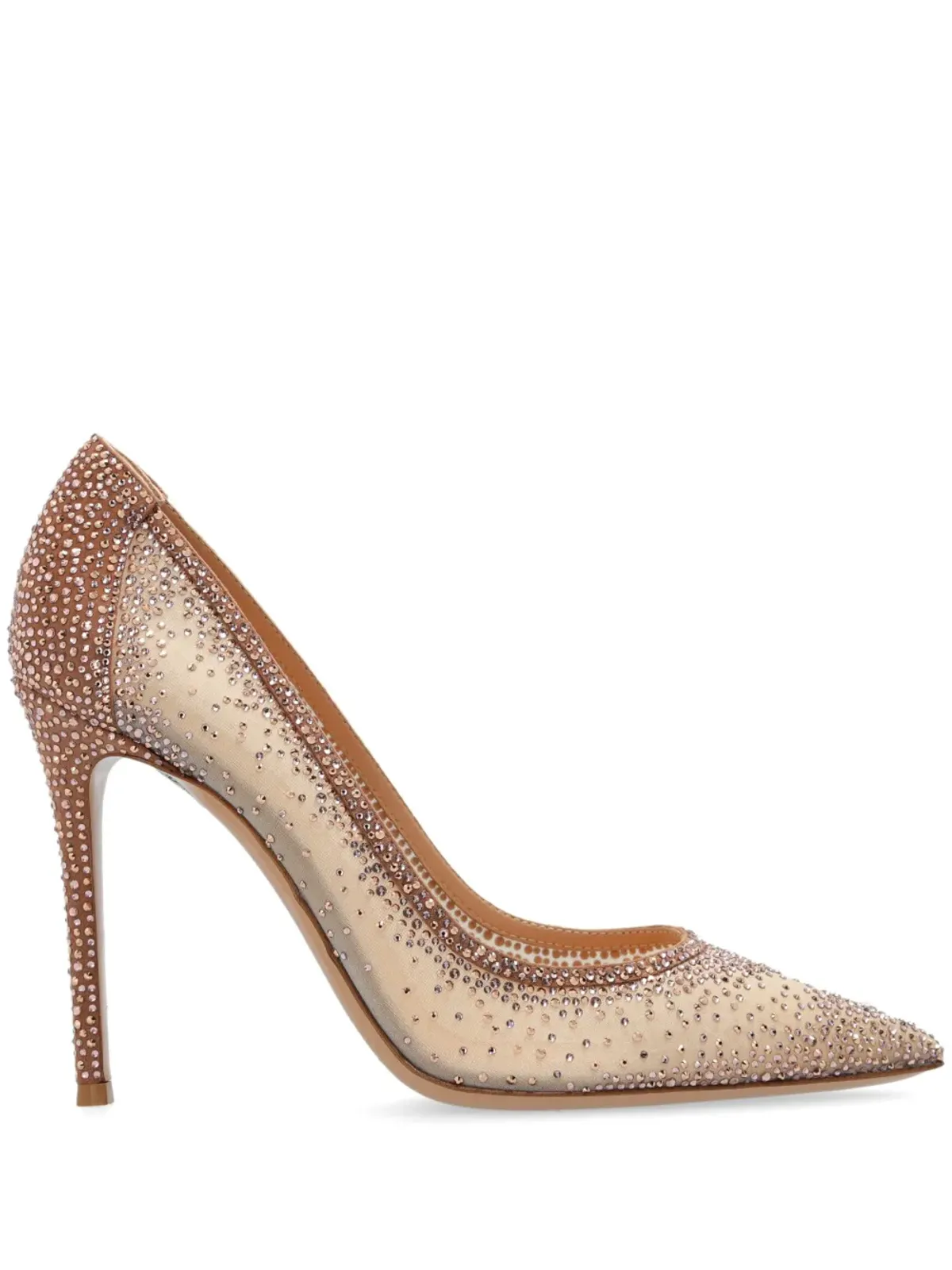 Gianvito Rossi ラニア 100mm レザー パンプス - ピンク - 画像1
