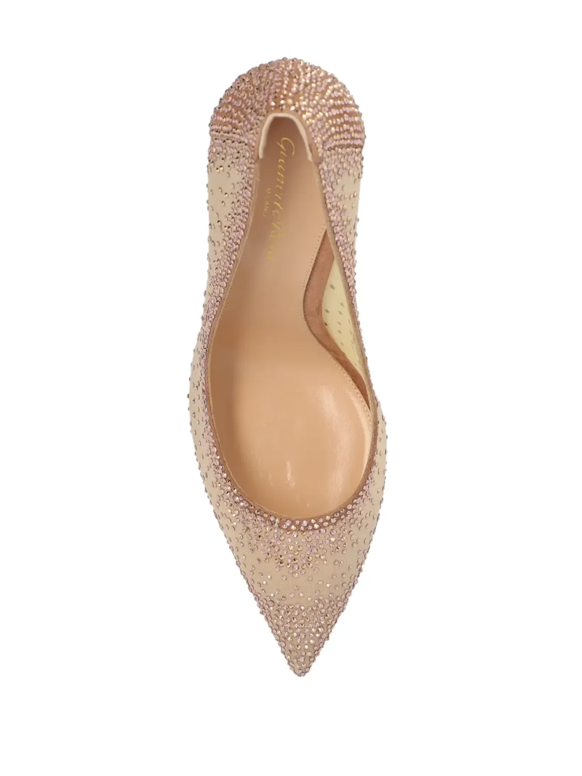 Gianvito Rossi ラニア 100mm レザー パンプス - ピンク - 画像3
