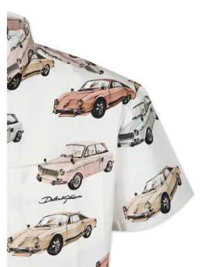 Dolce & Gabbana Kids カー プリント半袖シャツ - サムネイル3
