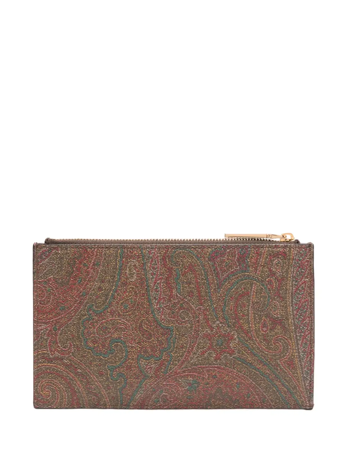 ETRO ミディアム ペイズリー 財布 ブラウン - 画像2