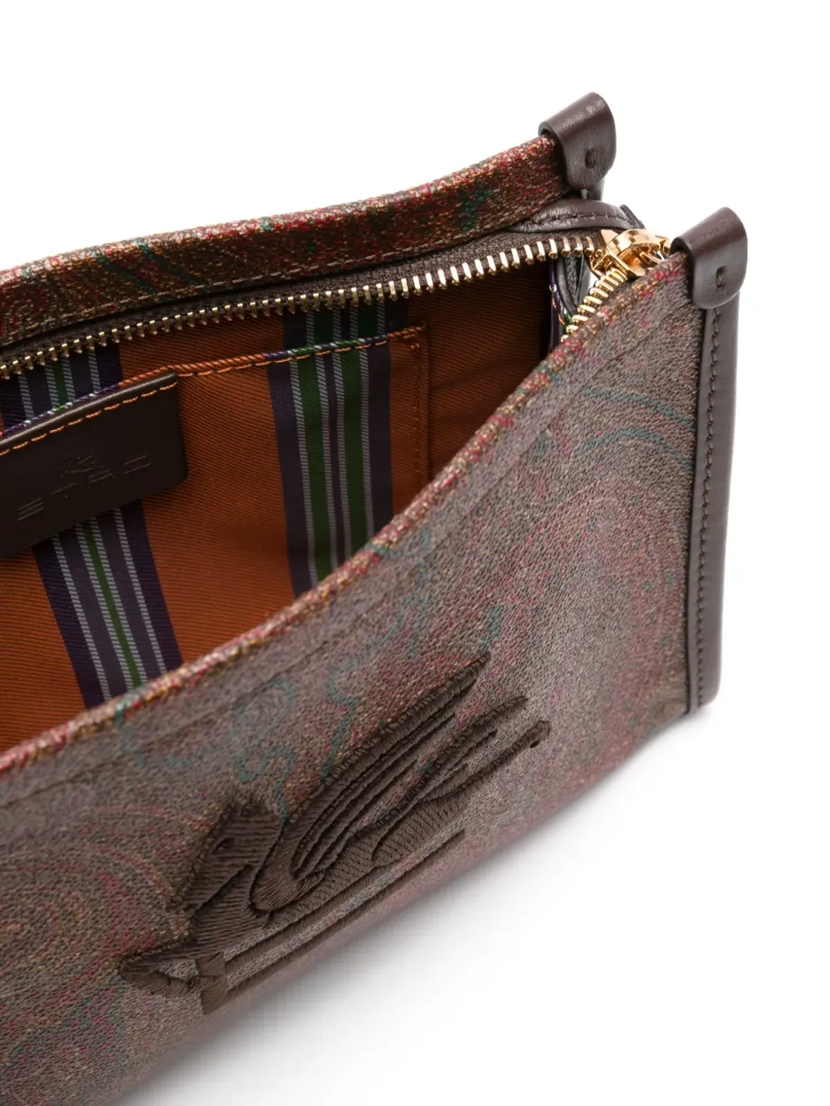 ETRO Pegaso刺繍 ペイズリープリント トートバッグ - 画像5