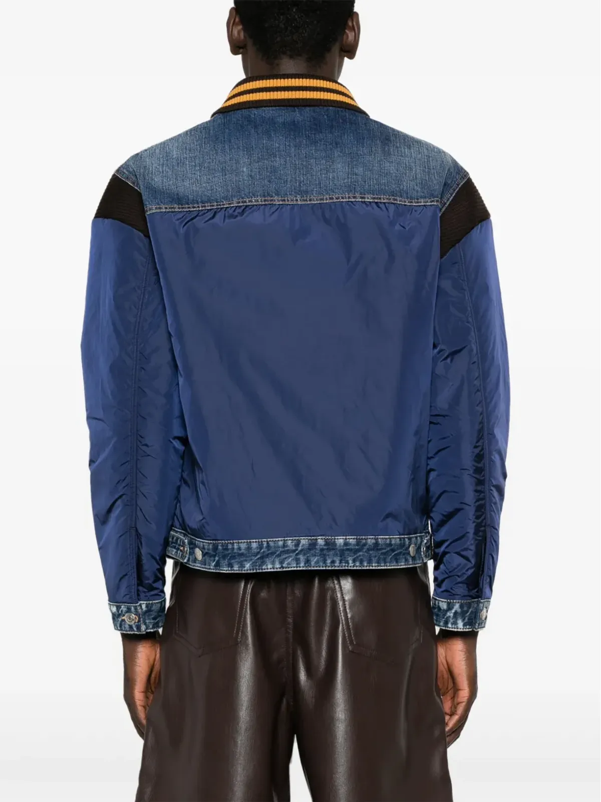 DSQUARED2 パネルデザイン ボンバージャケット - ブルー - 画像4