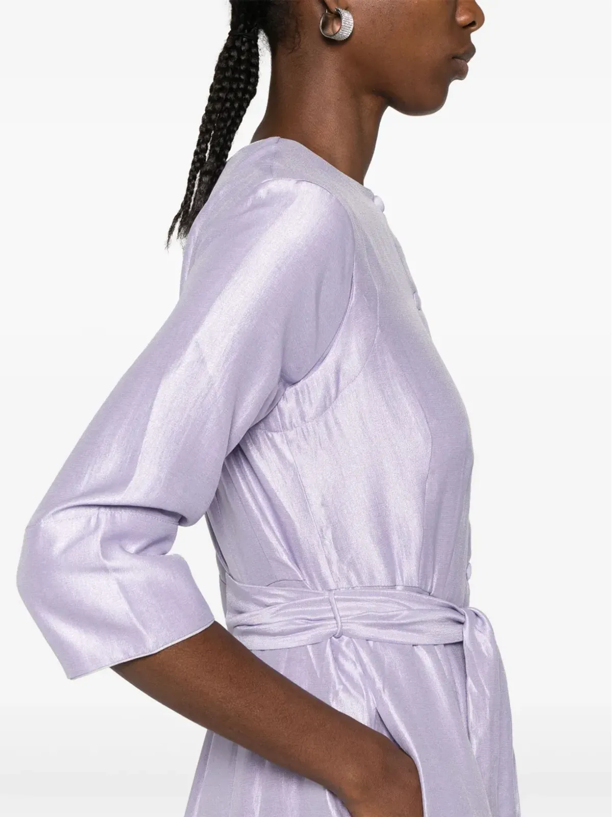 Baruni Wendy maxi dress - Purple - 画像5