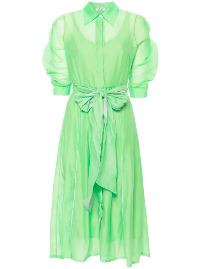 Baruni Baruni オーガンザ ミディドレスの商品画像