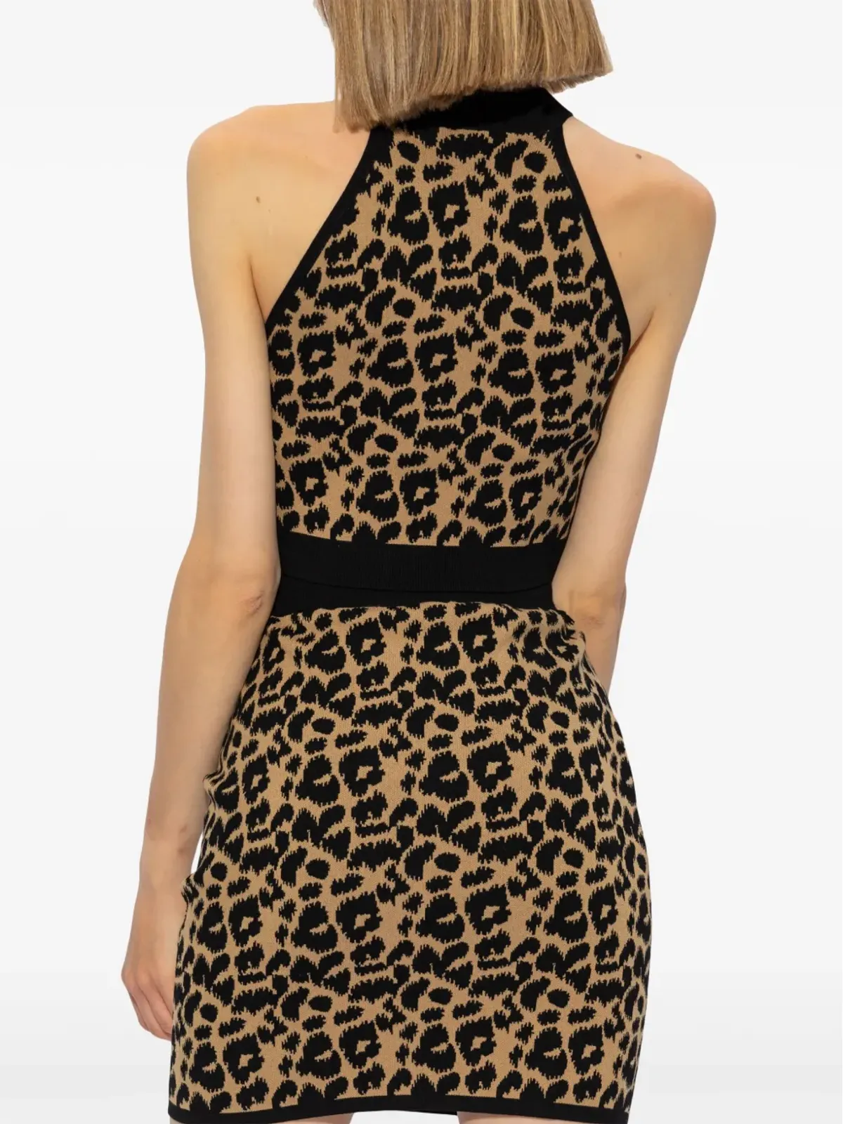 Max Mara テンナ レオパード柄 クロップトップ - ブラウン - 画像4