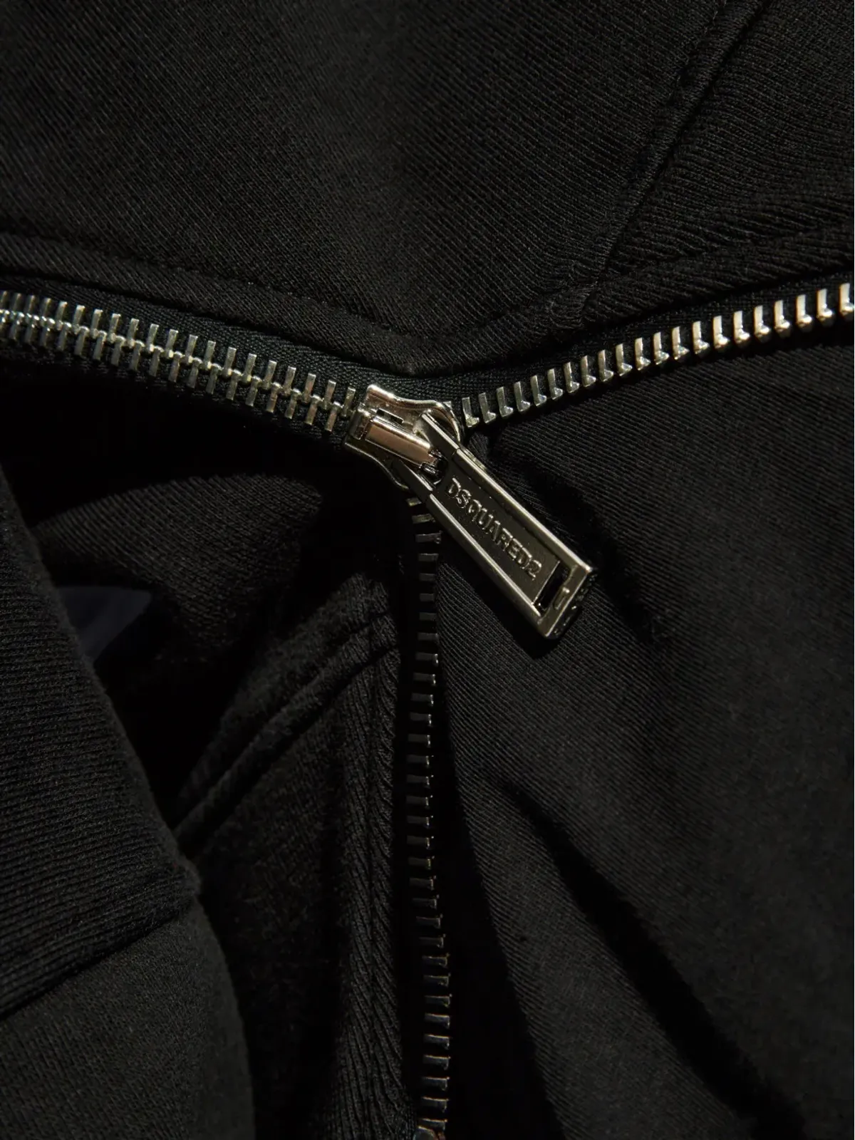 DSQUARED2 ジップディテール コットン スウェットシャツ - ブラック - 画像5