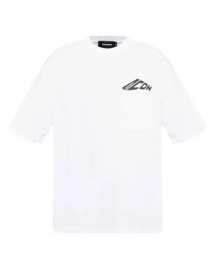 DSQUARED2 アイコン クルーネック コットン Tシャツ - サムネイル1