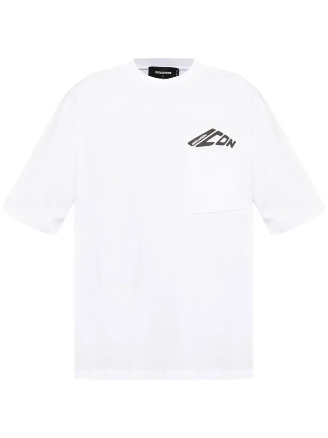 Dsquared2 DSQUARED2 アイコン クルーネック コットン Tシャツの商品画像