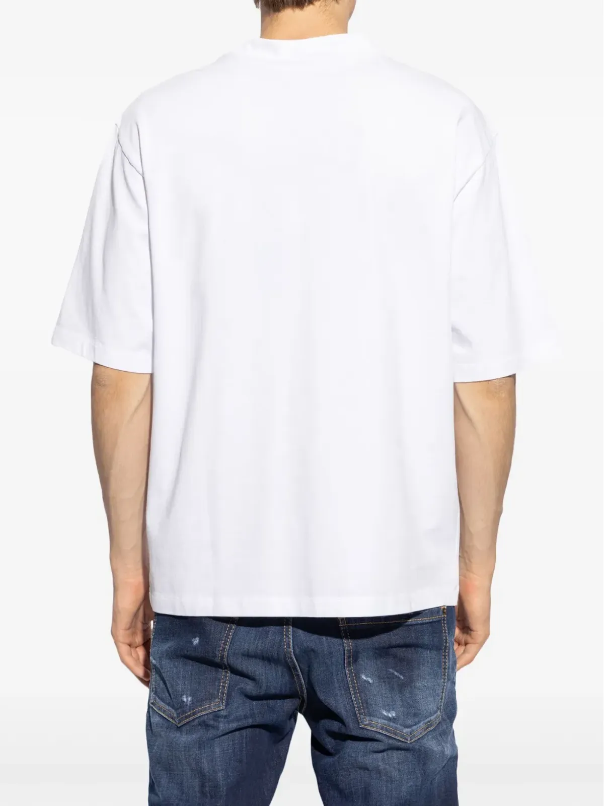 DSQUARED2 アイコン クルーネック コットン Tシャツ - 画像4