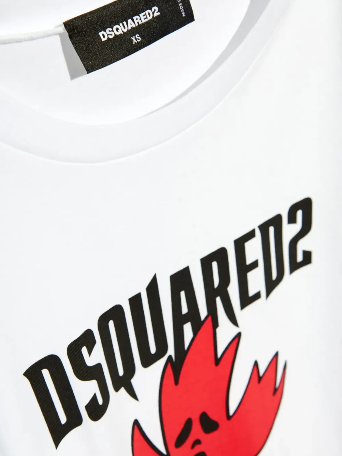 DSQUARED2 ホラーメープルリーフプリント Tシャツ - 画像5