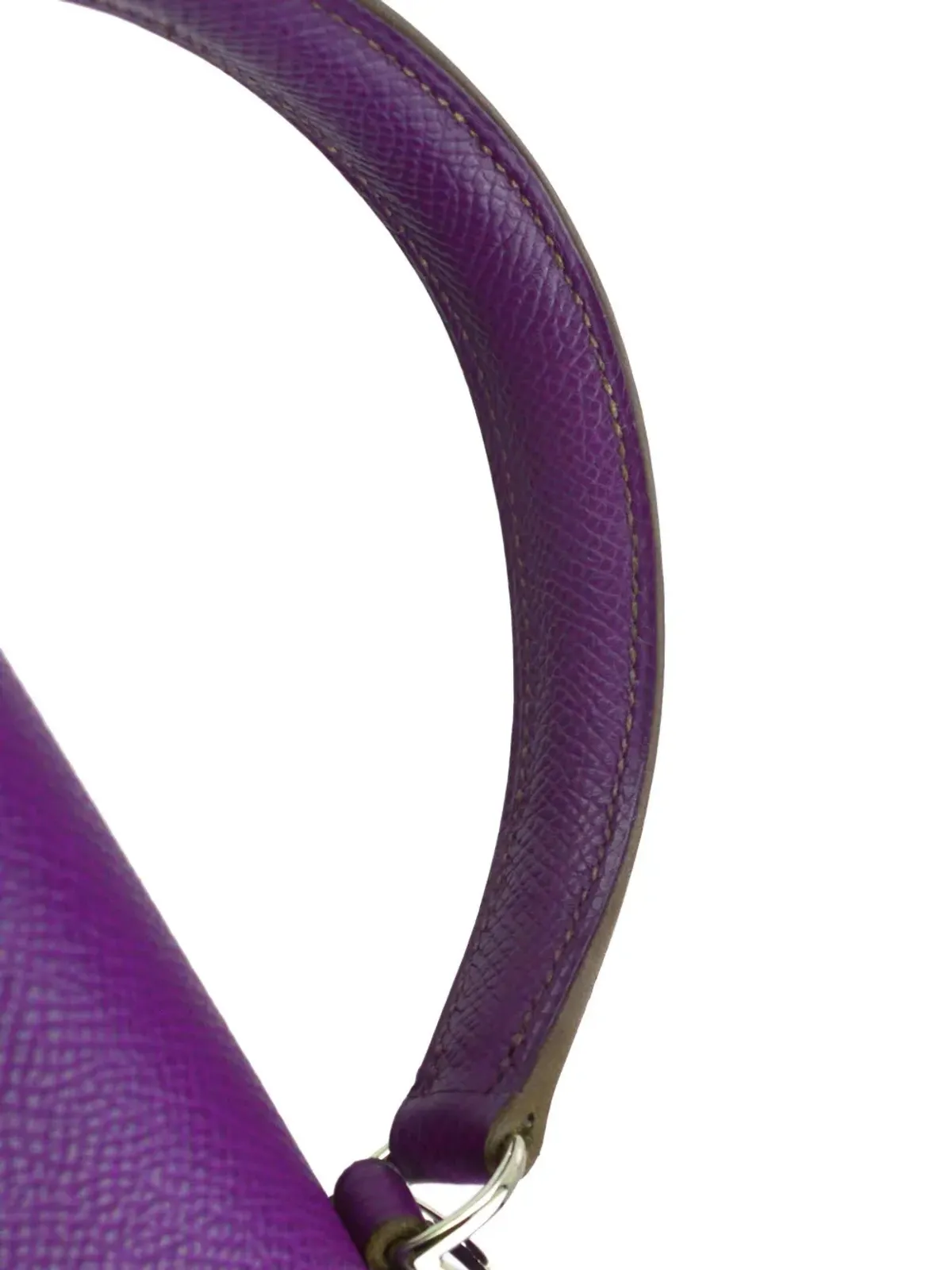 Hermès ビンテージ 2010 Kelly Retourne 25 ツーウェイ ハンドバッグ - パープル - 画像5