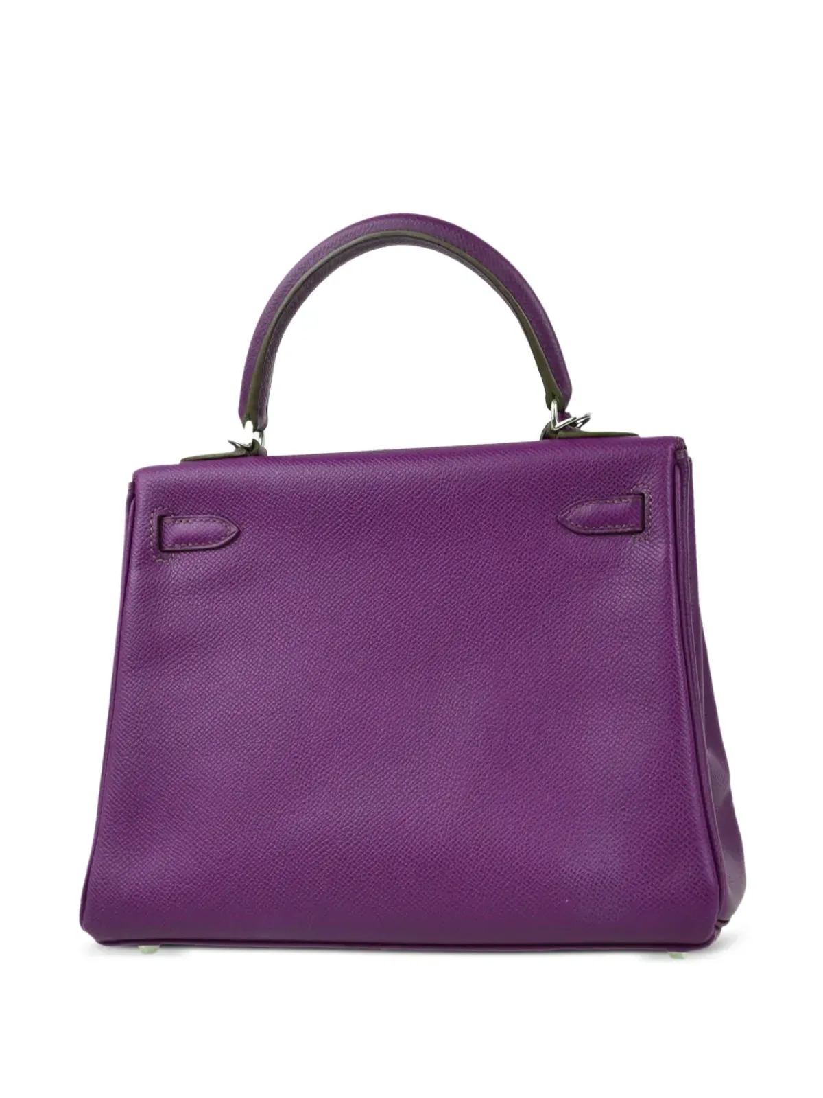 Hermès ビンテージ 2010 Kelly Retourne 25 ツーウェイ ハンドバッグ - パープル - 画像2