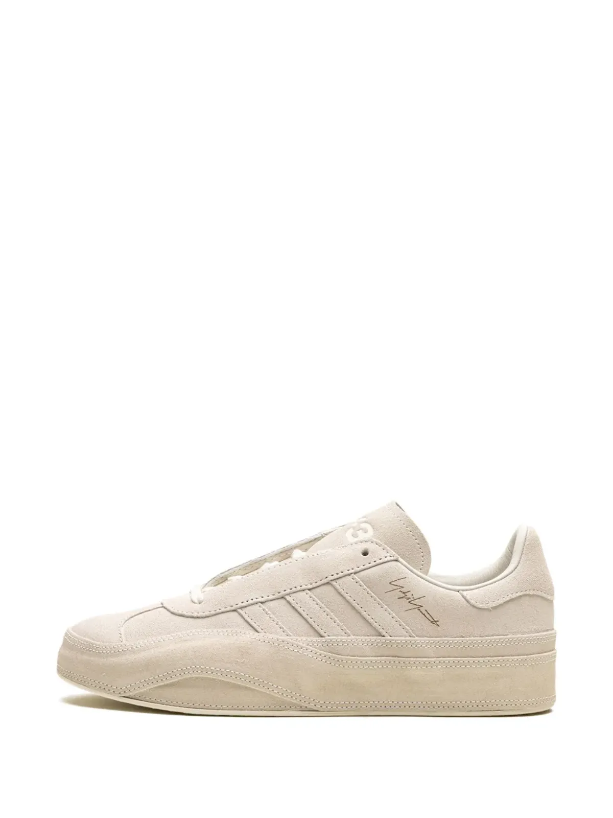 Y-3 Gazelle スエードスニーカー - ホワイト - 画像5