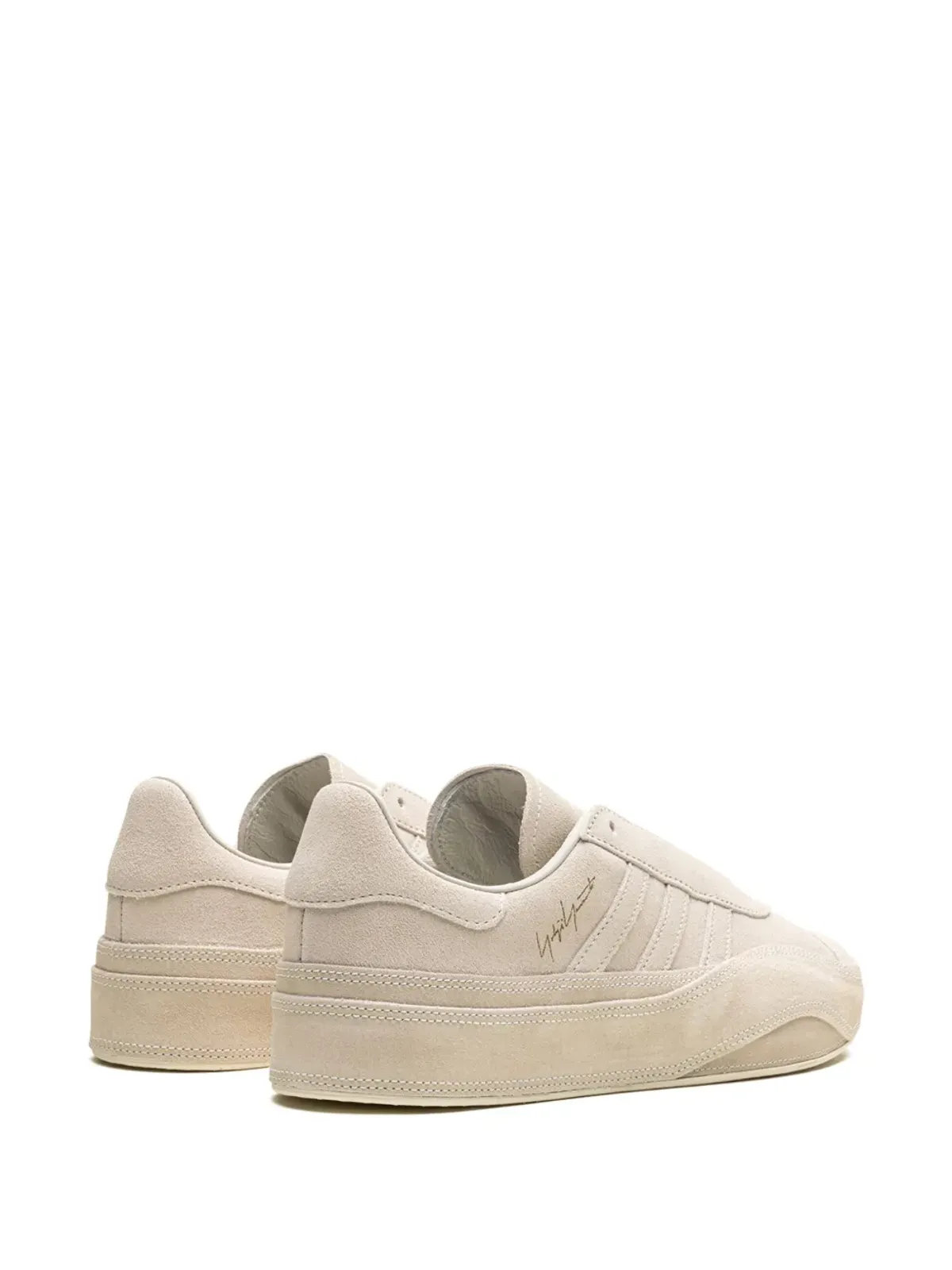 Y-3 Gazelle スエードスニーカー - ホワイト - 画像3