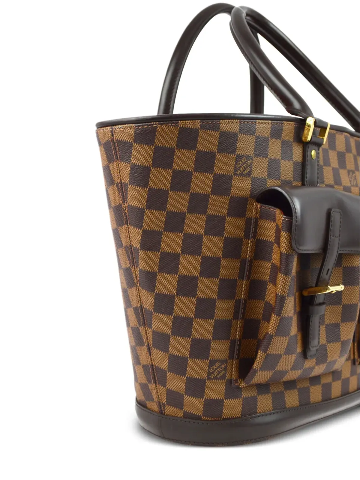 Louis Vuitton ビンテージ 2003 Manosque GM トートバッグ - ブラウン - 画像3