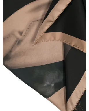 Max Mara 犬柄シルクスカーフ - サムネイル3