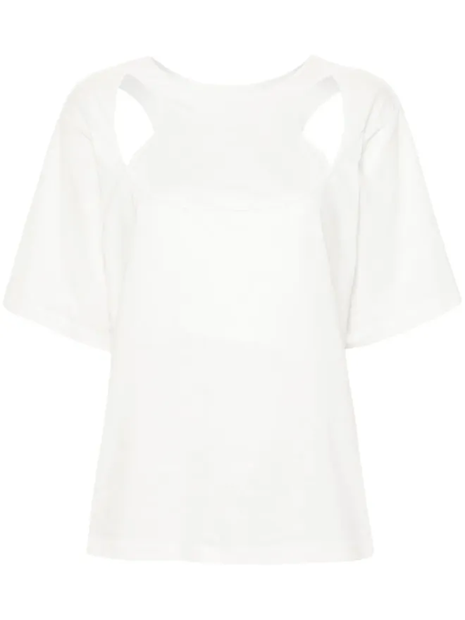 Almaz Almaz ホローアウトTシャツの商品画像