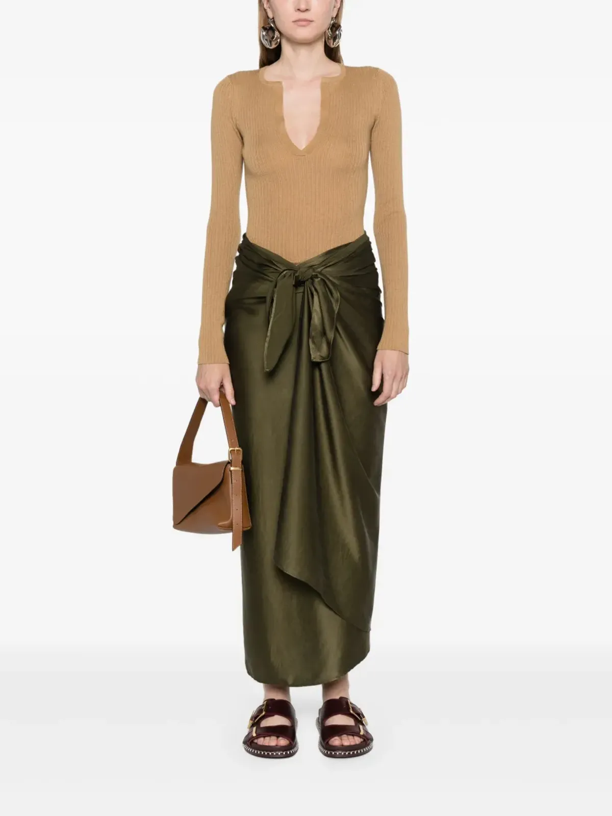 Max Mara Urloリブ編みセーター - ニュートラルカラー - 画像2